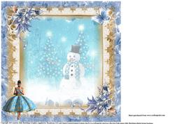 Insert to Rose Blue Christmas