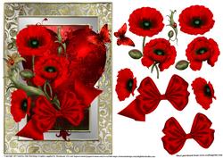 Poppy Love Topper