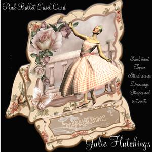 Pink Ballet Easel Kit