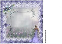 Insert to Compliment Lilac Beauty and Roses
