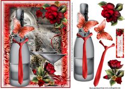 The Red Tie, Wine and Roses