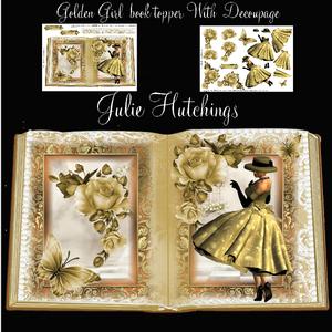 Golden Girl Book Style Topper Kit