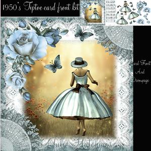 Tiptoe Through the Forest Card Front Kit