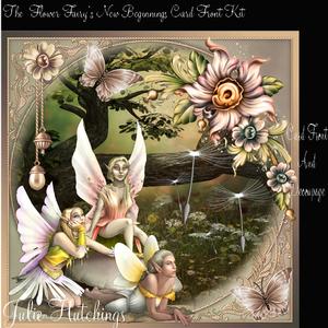 Fairy New Beginnings Card Front Kit
