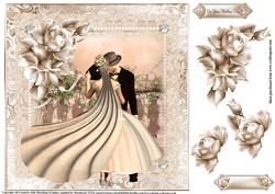 Vintage Wedding Topper