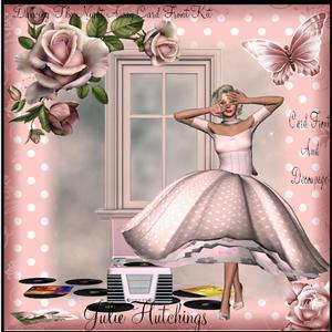 Dancing the Night Away Card Front Kit