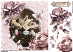 Vintage Style Easter Baby