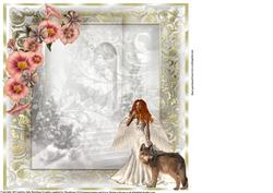 Insert to Compliment Red the Angel and Wolf