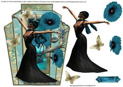 Poppy Art Deco Beauty