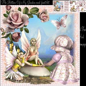 The Bottom of My Garden Card Front