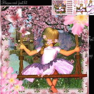 Beautiful Blossom Card Front Kit