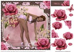 Retro Pinky the Pin Up Girl