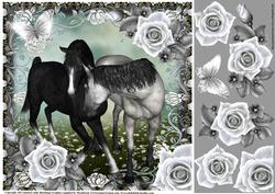 The Beautiful Black and Grey Topper