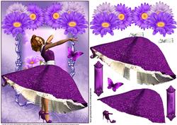 The Purple Sparkle Dress