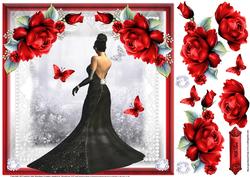 Beautiful Sabrina and the Roses Topper