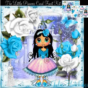 Beautiful the Little Princess Card Front Kit