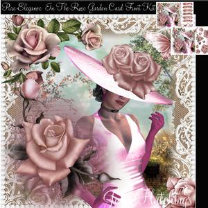 Pure Elegance in the Rose Garden