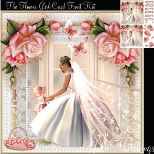 The Flower Girl Card Front Kit