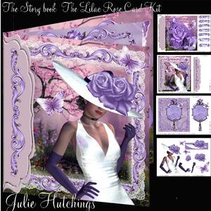 Story Book the Lilac Rose Card Kit