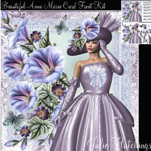 Beautiful Anna Marie Card Front Kit