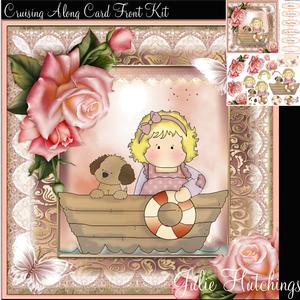 Cruising Along Cute Card Front Kit