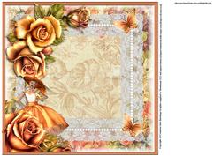 Insert to Compliment the Orange Silk Dress