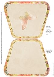 Insert to Compliment Vintage Style Handbag Card