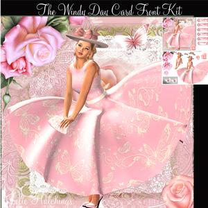 The Windy Day Card Front Kit