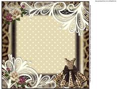 Insert to Compliment Wild Dress Card Front