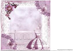 Insert to Compliment Lilac Music Dress