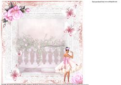 Insert to Pink Butterfly Petticoats