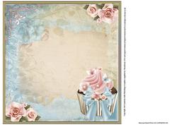 Insert to Compliment Retro Chic Cupcake