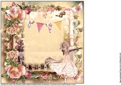 Insert to Compliment Vintage Style Butterfly Dress