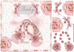 Beautiful Baby Girl Shoes Topper
