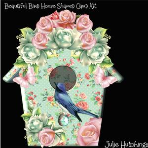 The Beautiful Bird House Card Shaped Kit