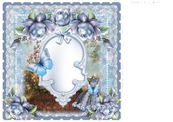 Insert to Compliment the Blue Rose Dress