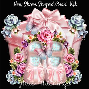 Beautiful New Shoes Shaped Card Kit