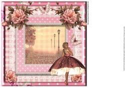 Insert to Compliment Lacy Pink Rose