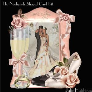 The Newly Wed Shaped Card Kit