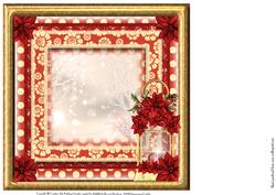 Insert to Compliment Poinsettia Lantern