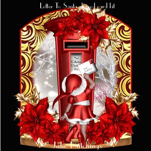 Letter to Santa Shaped Card Kit