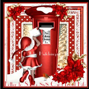 Letter to Santa 8x8 Card Front Kit