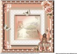 Insert to Compliment Peach Rose Fairy