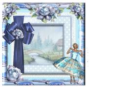 Insert to Compliment Retro Rose Blue