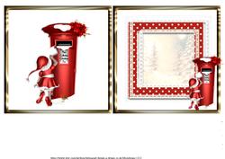 6x6 Insert to Compliment Letter to Santa Topper