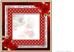 Insert to Compliment Baby Girl 1st Christmas