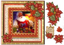 Jolly Santa Topper