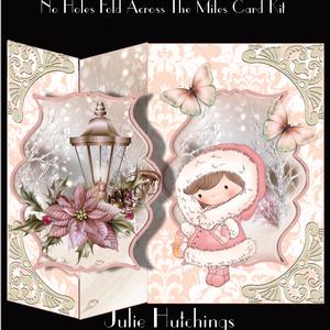 Cute No Holes Fold Across the Miles Card Kit