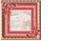 Insert to Compliment the Snowman Couple Topper