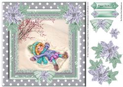 Making a Snow Angel Topper